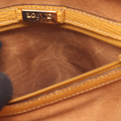 ショルダーバッグ トートバッグ レザー イエロー ロエベ バッグ LOEWE