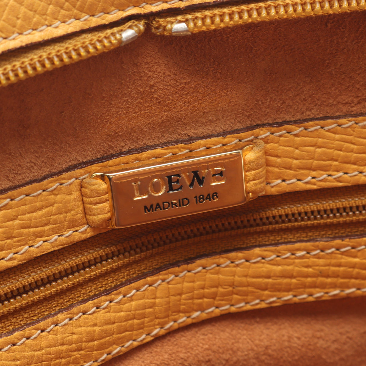 ショルダーバッグ トートバッグ レザー イエロー ロエベ バッグ LOEWE