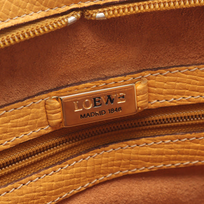 ショルダーバッグ トートバッグ レザー イエロー ロエベ バッグ LOEWE