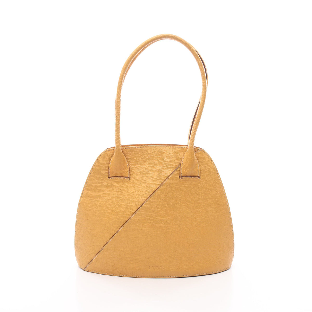 ショルダーバッグ トートバッグ レザー イエロー ロエベ バッグ LOEWE