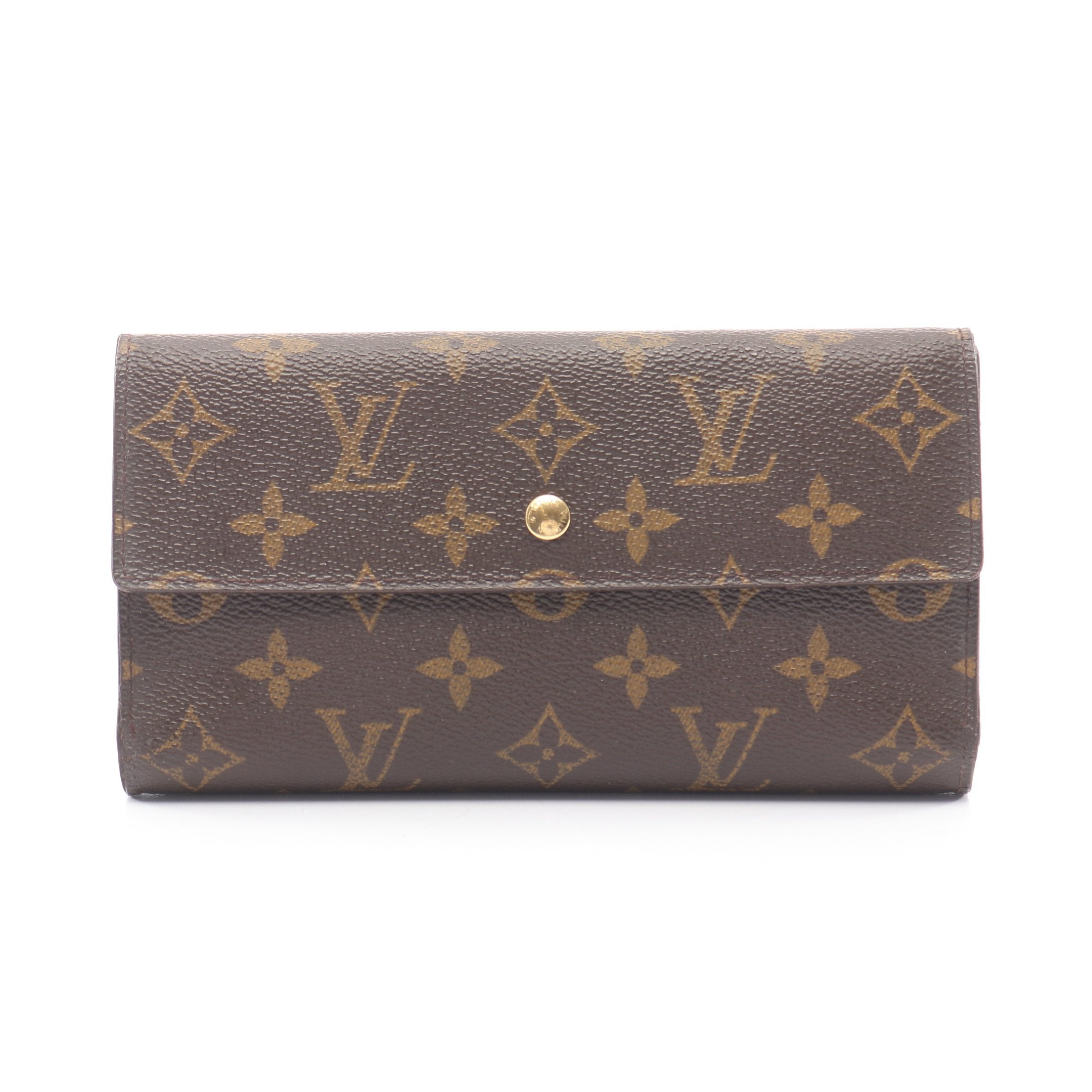 【本物保証】 布袋付 超美品 ルイヴィトン LOUIS VUITTON スハリ ポルトトレゾール インターナショナル ホック付長財布 ノワール M91836 LOUIS VUITTON（ルイ・ヴィトン） スハリ ポルトトレゾール