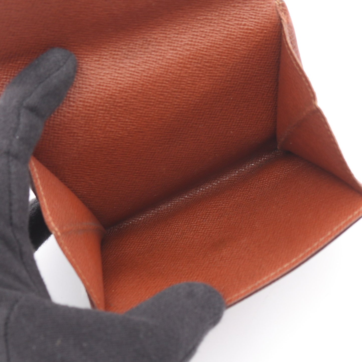 ポルト モネ ビエ カルトクレディモノグラム 三つ折り財布 Wホック財布 PVC レザー ブラウン ルイヴィトン 財布・小物 LOUIS VUITTON