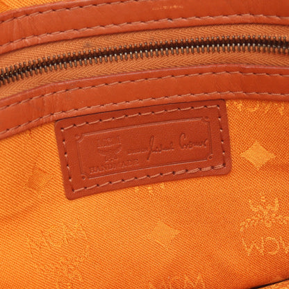 ヴィセトス ハンドバッグ レザー ライトブラウン エムシーエム バッグ MCM