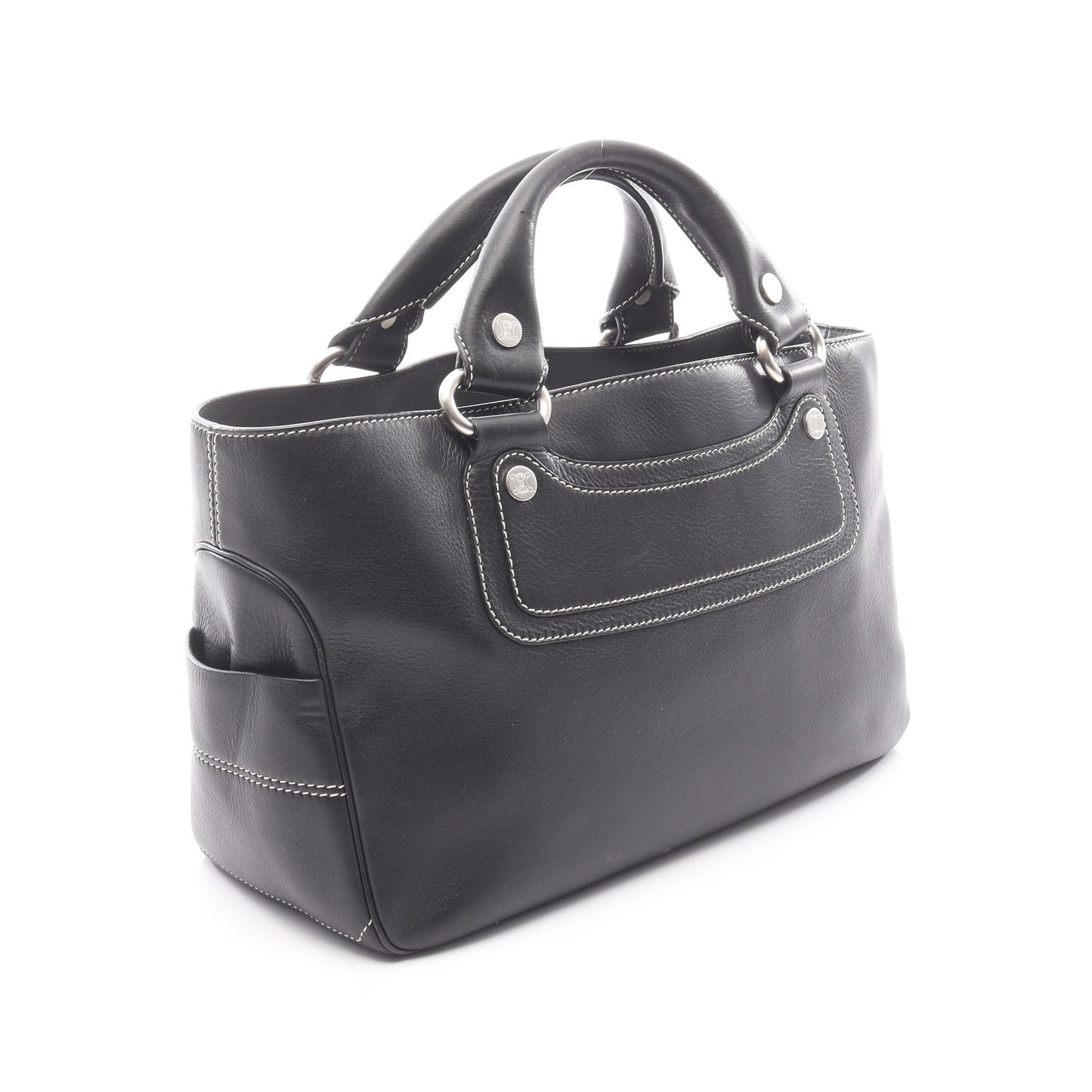 ブギーバッグ ハンドバッグ レザー ブラック セリーヌ バッグ CELINE