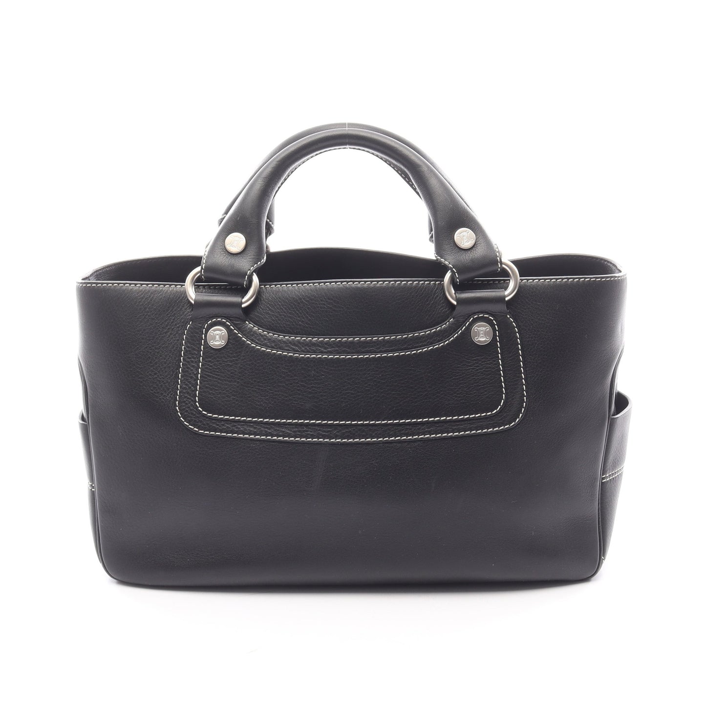 ブギーバッグ ハンドバッグ レザー ブラック セリーヌ バッグ CELINE