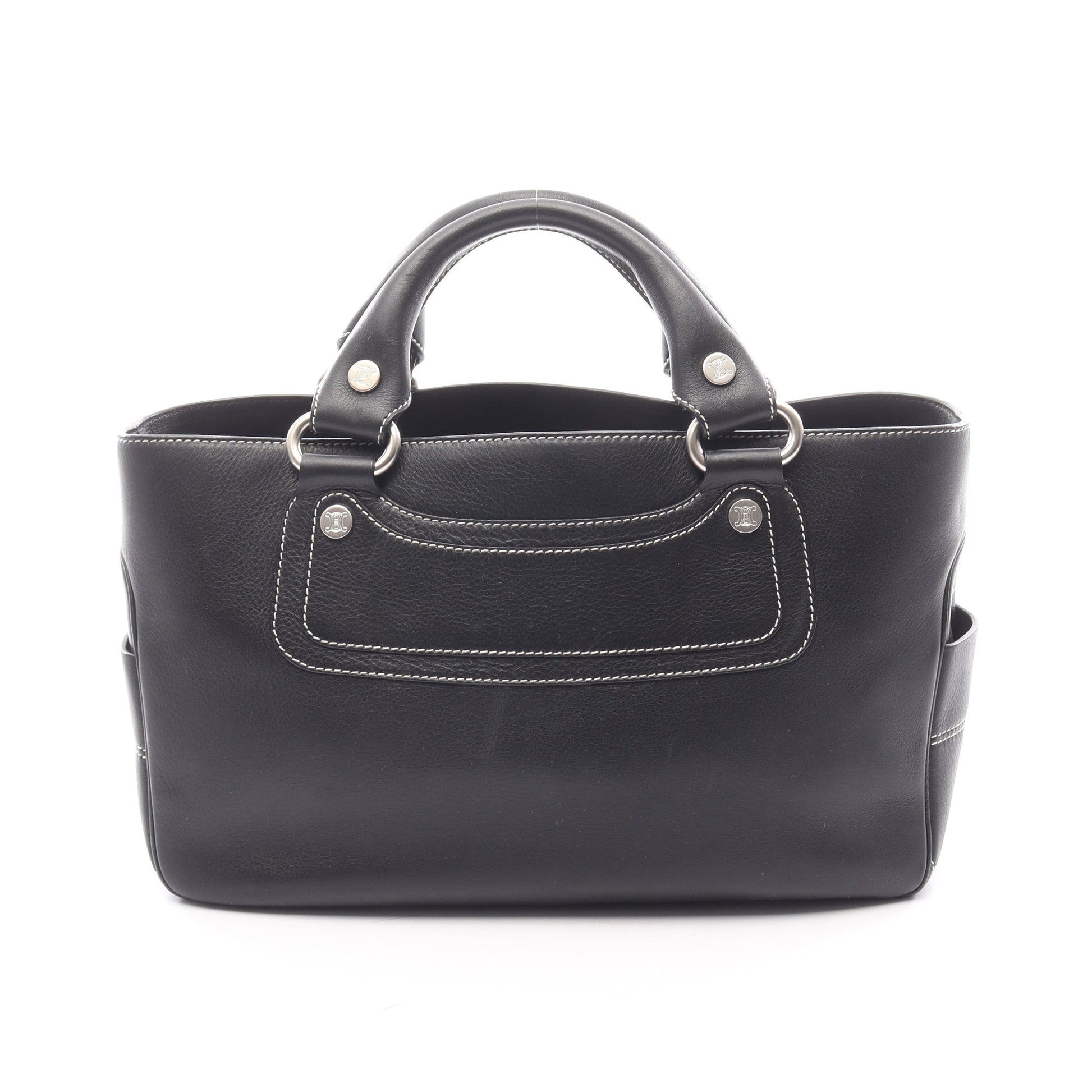 ブギーバッグ ハンドバッグ レザー ブラック セリーヌ バッグ CELINE