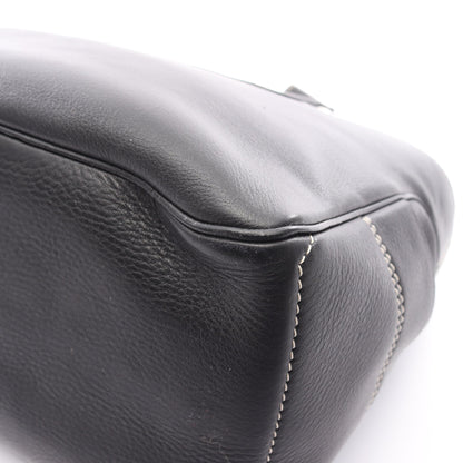 ブギーバッグ ハンドバッグ レザー ブラック セリーヌ バッグ CELINE