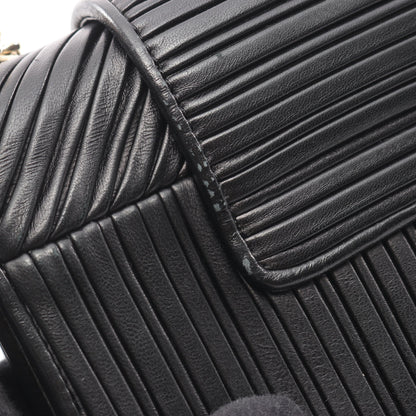 トレヴィヴィエ チェーンショルダーバッグ レザー ブラック ロジェヴィヴィエ バッグ Roger Vivier