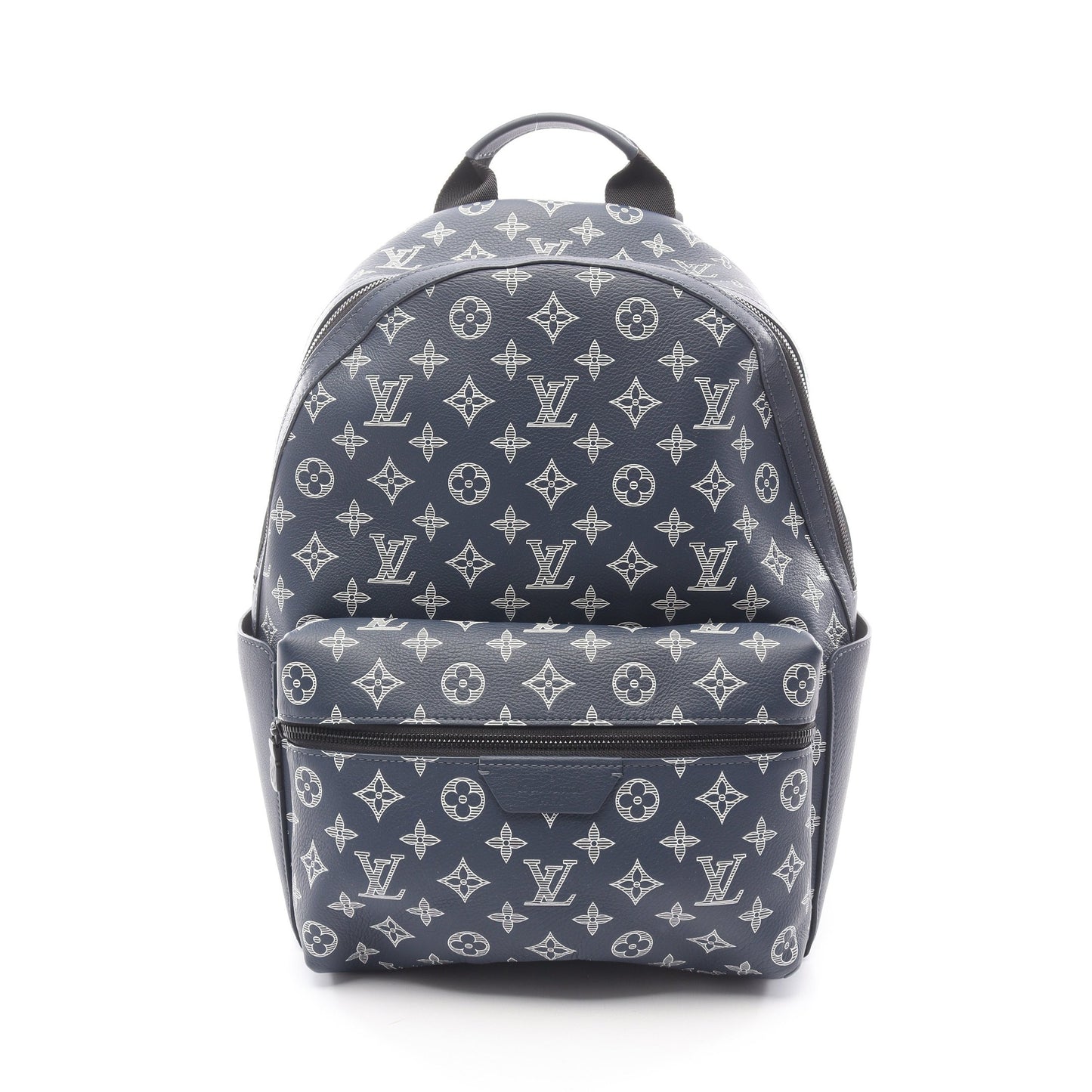 ディスカバリー モノグラムシャドウ バックパック リュックサック PVC レザー ネイビー ルイヴィトン バッグ LOUIS VUITTON