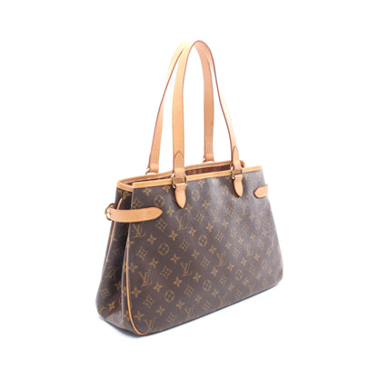 バティニョール オリゾンタル モノグラム ショルダーバッグ PVC レザー ブラウン ルイヴィトン バッグ LOUIS VUITTON