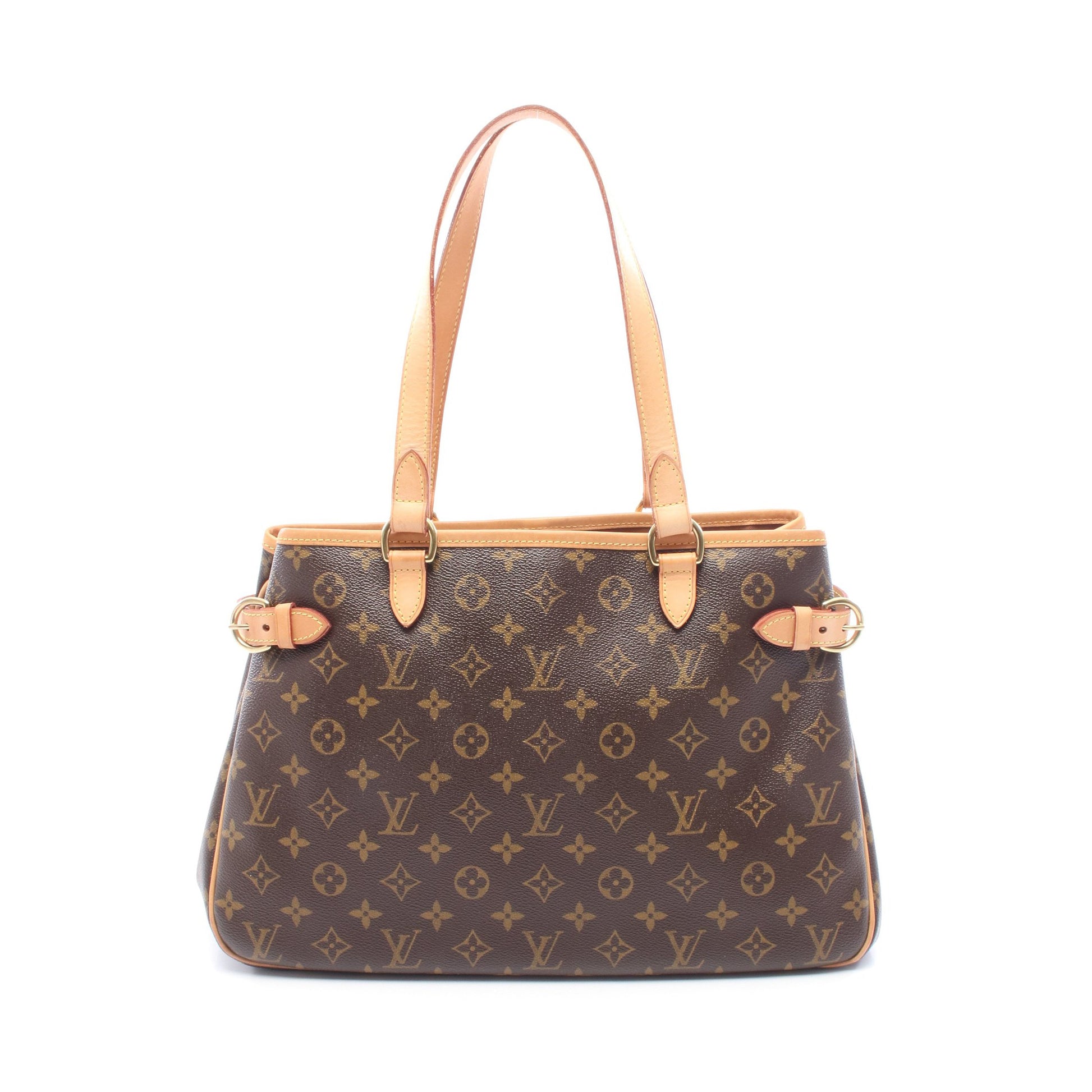 バティニョール オリゾンタル モノグラム ショルダーバッグ PVC レザー ブラウン ルイヴィトン バッグ LOUIS VUITTON