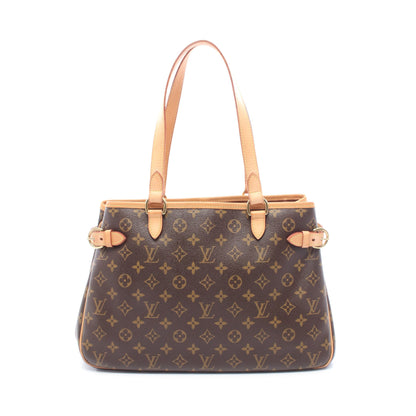 バティニョール オリゾンタル モノグラム ショルダーバッグ PVC レザー ブラウン ルイヴィトン バッグ LOUIS VUITTON