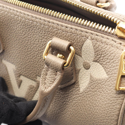 パピヨンBB バイカラー モノグラムアンプラント ハンドバッグ レザー グレーベージュ ベージュ 2WAY ルイヴィトン バッグ LOUIS VUITTON