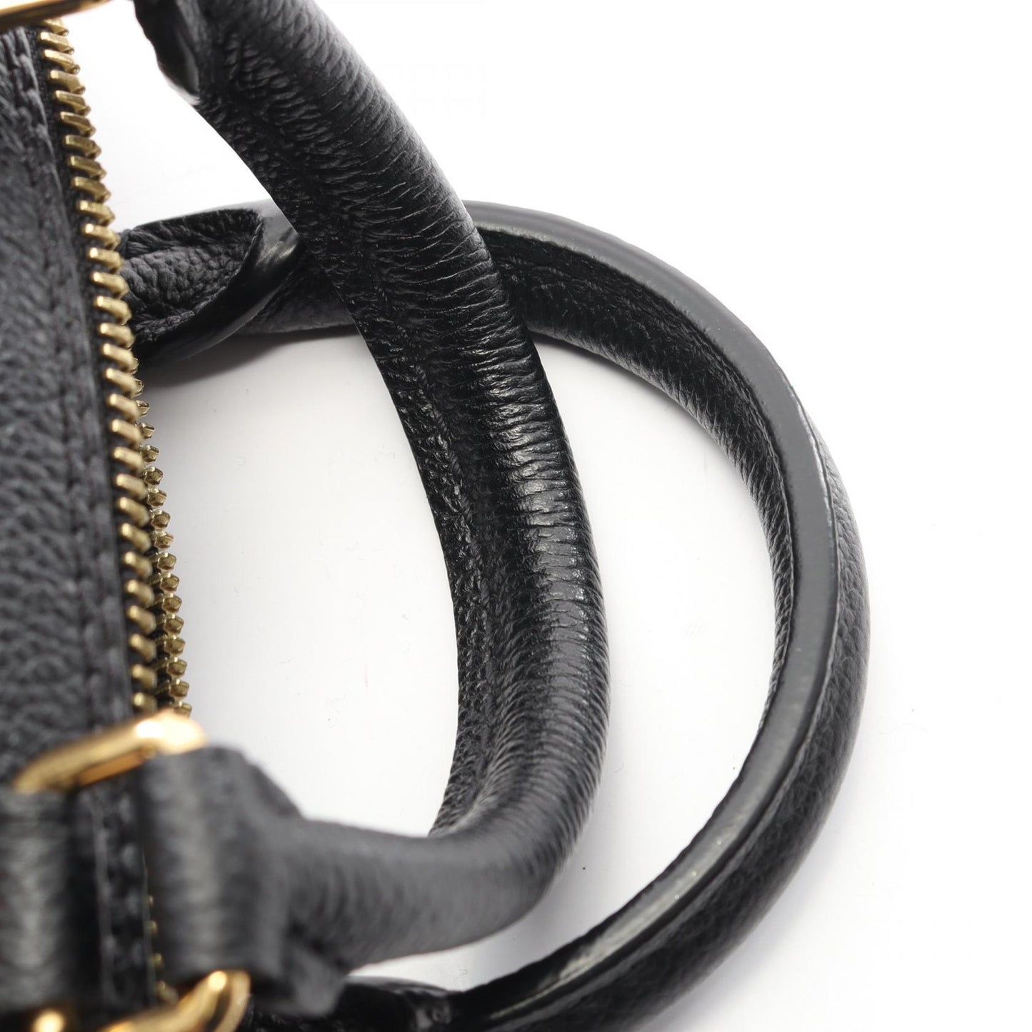 パピヨンBB バイカラー モノグラムアンプラント ハンドバッグ レザー ブラック ベージュ 2WAY ルイヴィトン バッグ LOUIS VUITTON