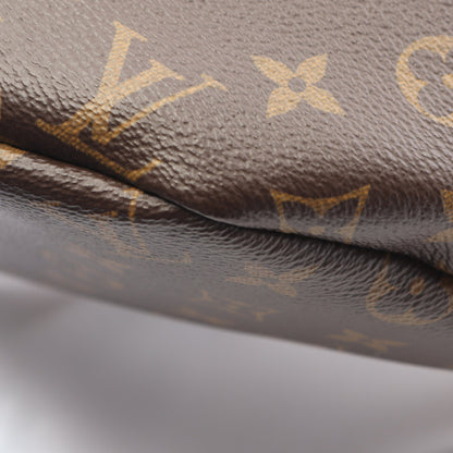 バムバッグ モノグラム ボディバッグ ウエストバッグ PVC レザー ブラウン ルイヴィトン バッグ LOUIS VUITTON