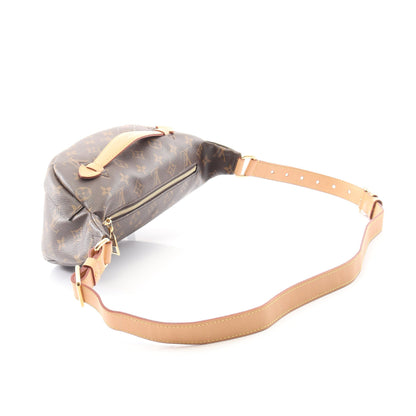 バムバッグ モノグラム ボディバッグ ウエストバッグ PVC レザー ブラウン ルイヴィトン バッグ LOUIS VUITTON