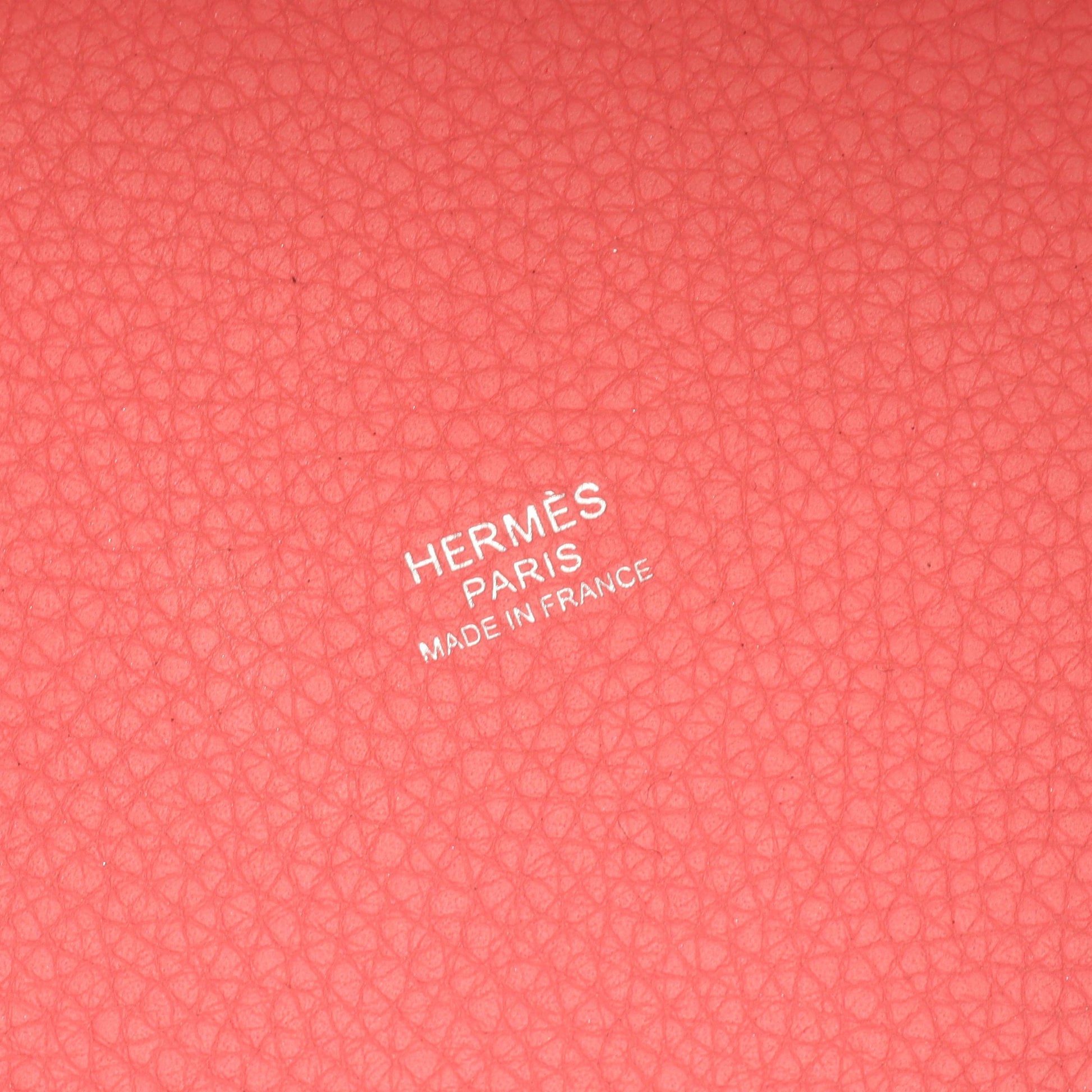 ピコタンロックPM ローズエテ ハンドバッグ トリヨンクレマンス ピンク シルバー金具 X刻印 エルメス バッグ HERMES