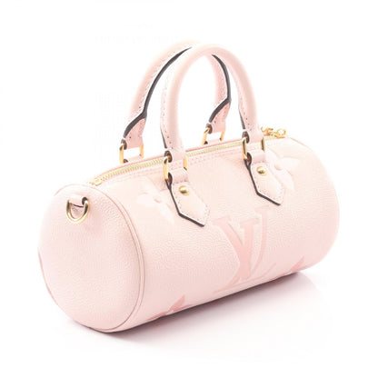 パピヨンBB モノグラムアンプラント ブトンドローズ ハンドバッグ レザー ピンク 2WAY ルイヴィトン バッグ LOUIS VUITTON