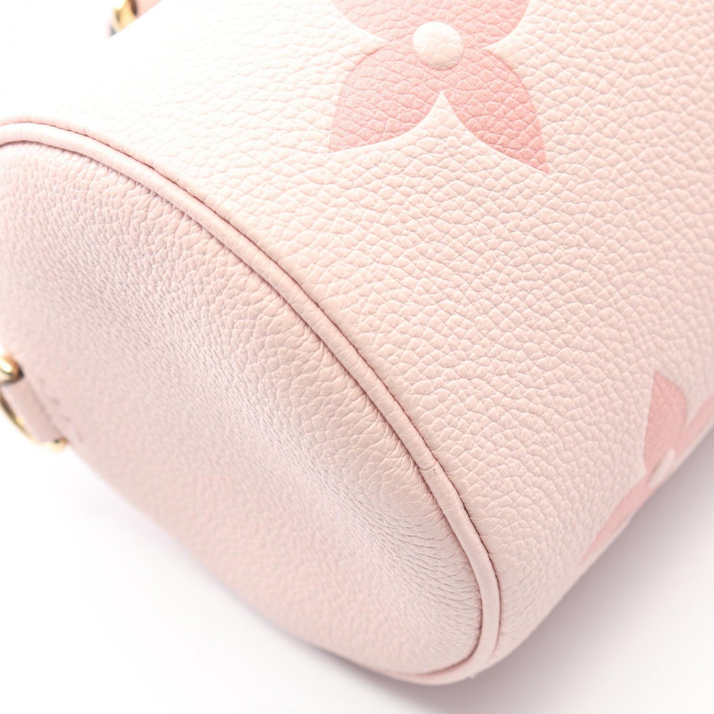 パピヨンBB モノグラムアンプラント ブトンドローズ ハンドバッグ レザー ピンク 2WAY ルイヴィトン バッグ LOUIS VUITTON