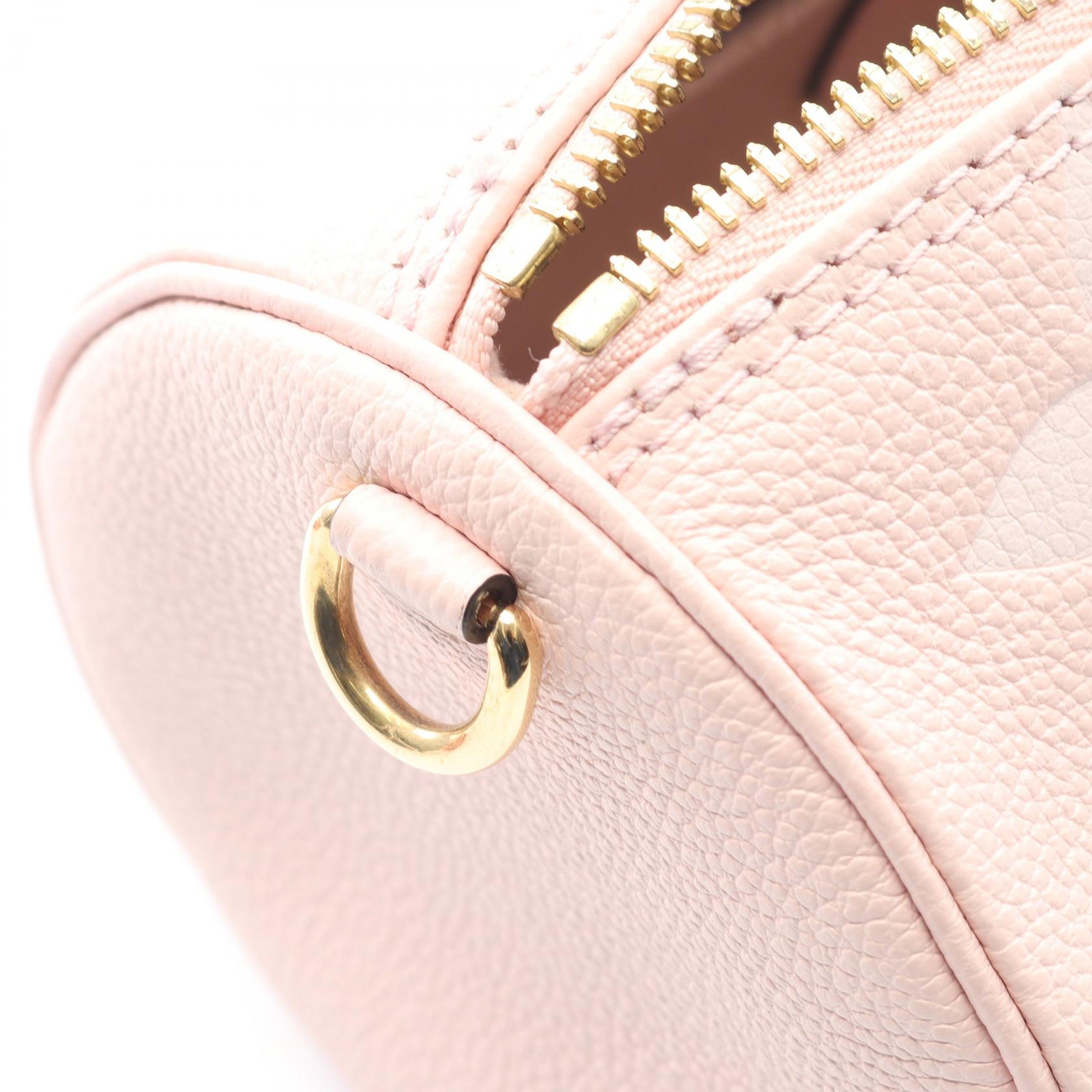 パピヨンBB モノグラムアンプラント ブトンドローズ ハンドバッグ レザー ピンク 2WAY ルイヴィトン バッグ LOUIS VUITTON
