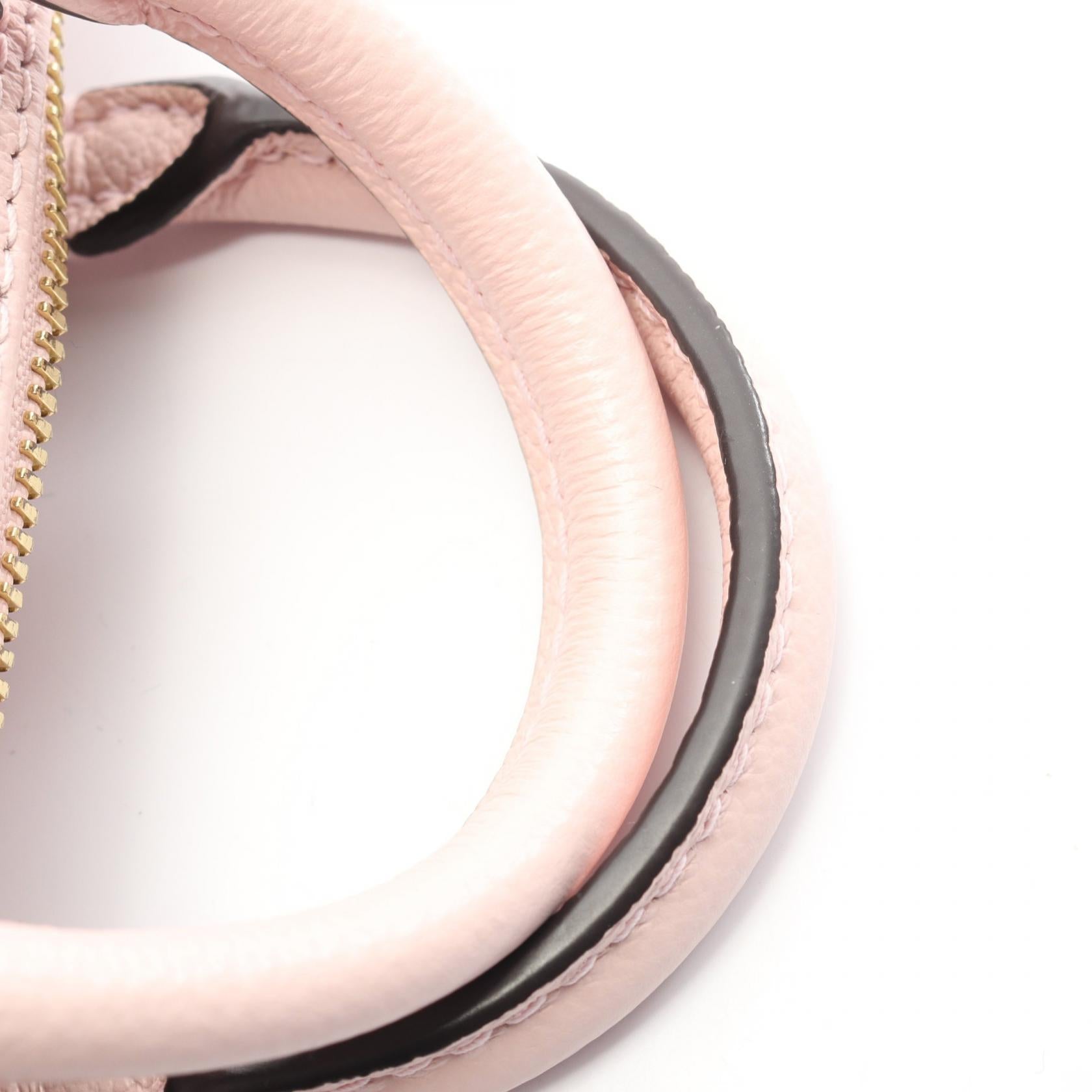 パピヨンBB モノグラムアンプラント ブトンドローズ ハンドバッグ レザー ピンク 2WAY ルイヴィトン バッグ LOUIS VUITTON