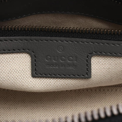 オフィディア GGキャンバス ハンドバッグ キャンバス レザー ブラック グレー 2WAY グッチ バッグ GUCCI