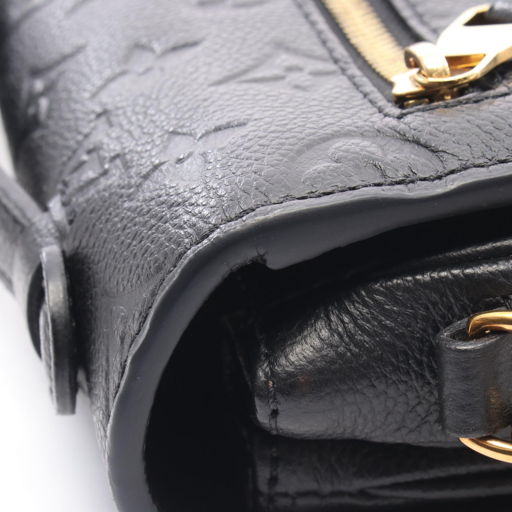 ポシェット メティスMM モノグラムアンプラント ノワール ハンドバッグ レザー ブラック 2WAY ルイヴィトン バッグ LOUIS VUITTON