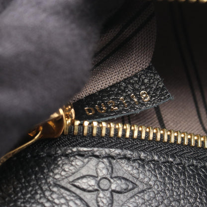 ポシェット メティスMM モノグラムアンプラント ノワール ハンドバッグ レザー ブラック 2WAY ルイヴィトン バッグ LOUIS VUITTON
