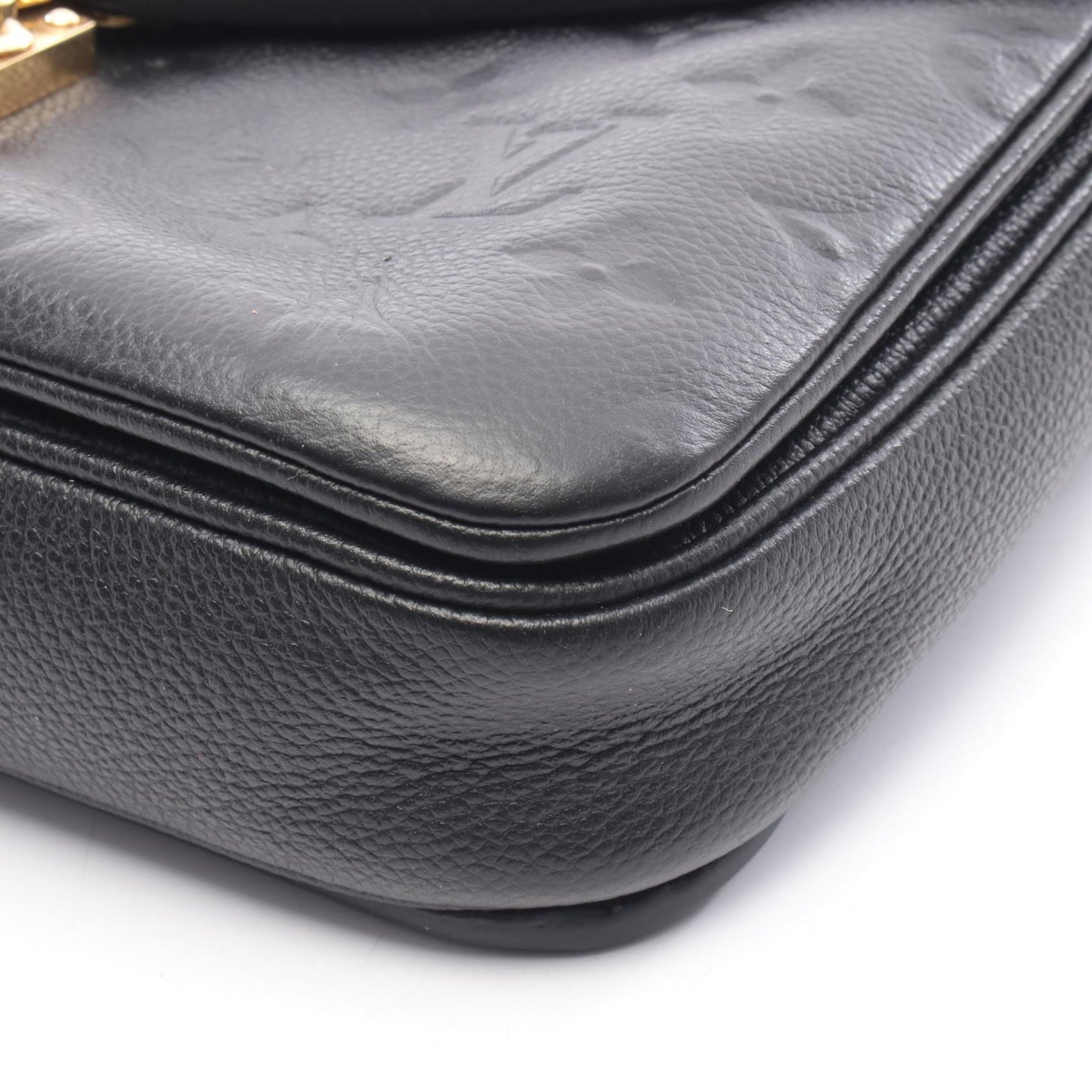 ポシェット メティスMM モノグラムアンプラント ノワール ハンドバッグ レザー ブラック 2WAY ルイヴィトン バッグ LOUIS VUITTON