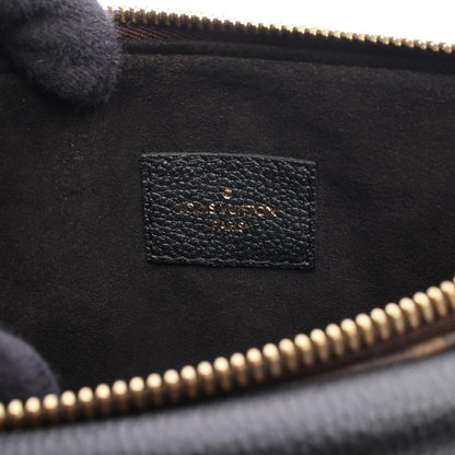トワイス モノグラム ノワール ショルダーバッグ PVC レザー ブラウン ブラック ルイヴィトン バッグ LOUIS VUITTON