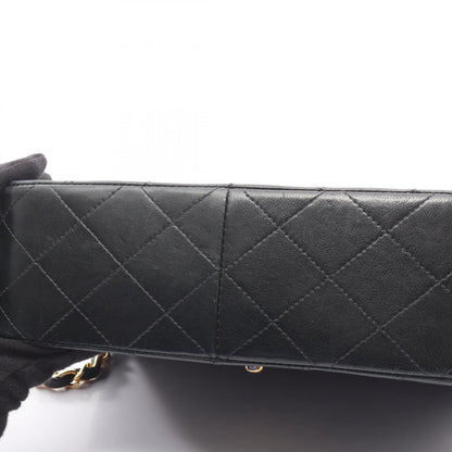 ミニマトラッセ20 チェーンショルダーバッグ ラムスキン ブラック ゴールド金具 シャネル バッグ CHANEL