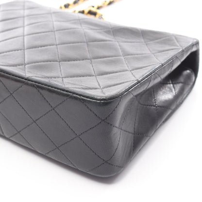 ミニマトラッセ20 チェーンショルダーバッグ ラムスキン ブラック ゴールド金具 シャネル バッグ CHANEL