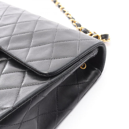 ミニマトラッセ20 チェーンショルダーバッグ ラムスキン ブラック ゴールド金具 シャネル バッグ CHANEL
