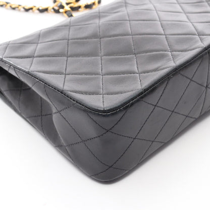 ミニマトラッセ20 チェーンショルダーバッグ ラムスキン ブラック ゴールド金具 シャネル バッグ CHANEL