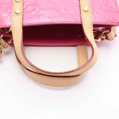 リードPM モノグラムヴェルニ ネオンピンク ハンドバッグ レザー ピンク 2WAY ルイヴィトン バッグ LOUIS VUITTON
