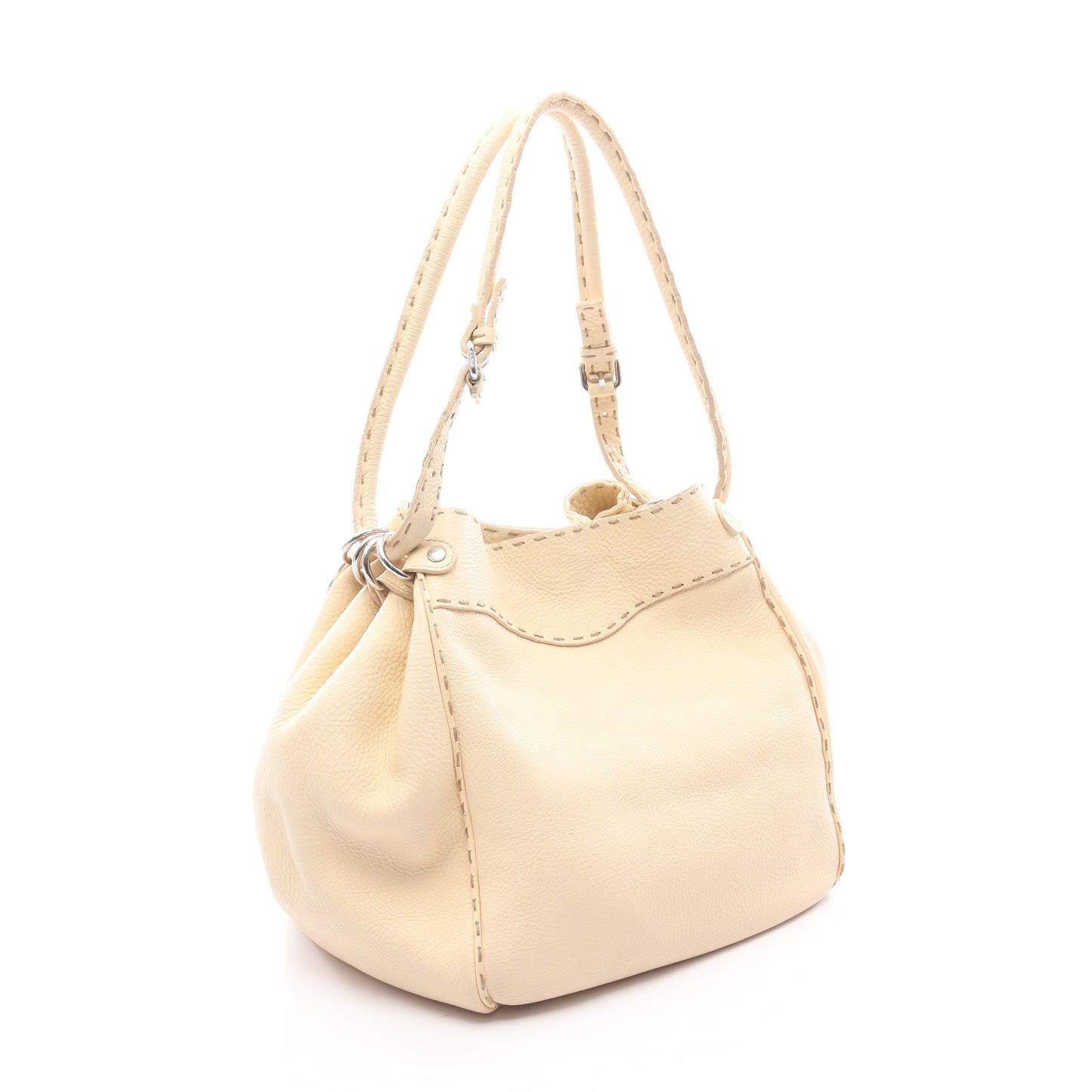 セレリア ハンドバッグ レザー ライトベージュ フェンディ バッグ FENDI