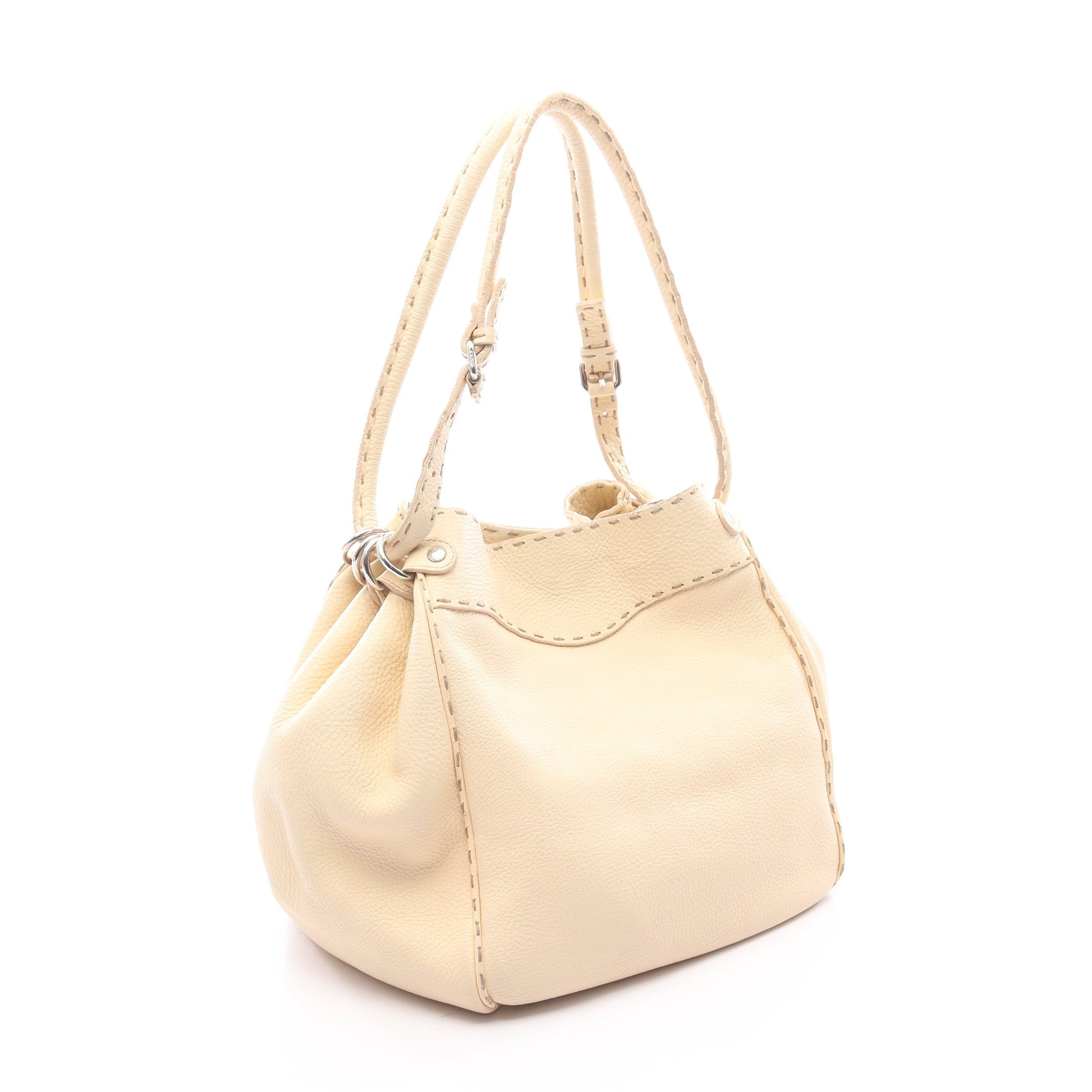 セレリア ハンドバッグ レザー ライトベージュ フェンディ バッグ FENDI