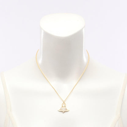 AGNATHA ネックレス GP（ゴールドメッキ） ラインストーン ゴールド クリア ヴィヴィアンウエストウッド アクセサリー Vivienne Westwood