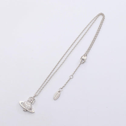 AGNATHA ネックレス ステンレススチール ラインストーン シルバー クリア ヴィヴィアンウエストウッド アクセサリー Vivienne Westwood