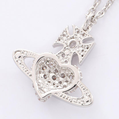 AGNATHA ネックレス ステンレススチール ラインストーン シルバー クリア ヴィヴィアンウエストウッド アクセサリー Vivienne Westwood