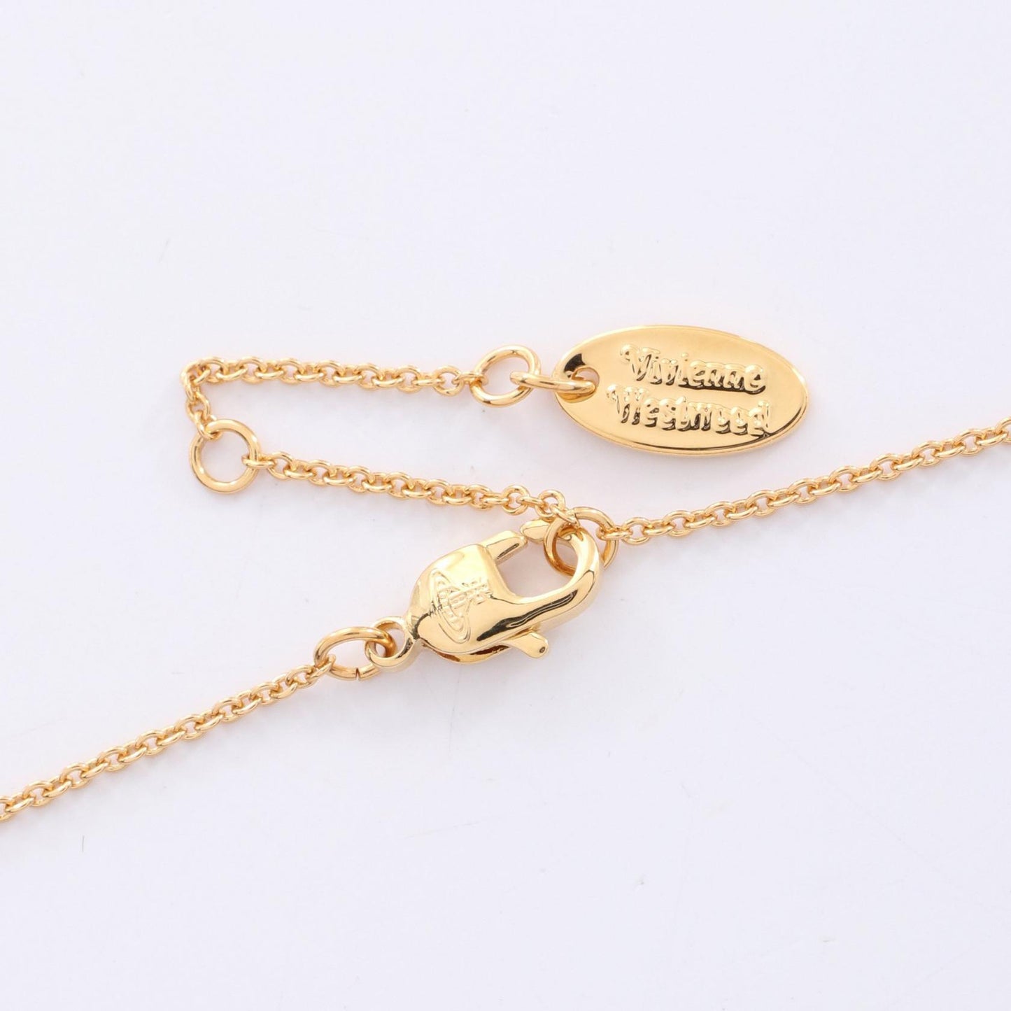 DIAMANTE HEART ネックレス GP（ゴールドメッキ） ラインストーン ゴールド ピンク クリア ヴィヴィアンウエストウッド アクセサリー Vivienne Westwood