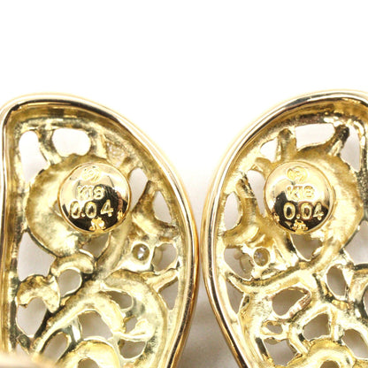 イヤリング 3PD イヤリング K18YG ダイヤモンド イエローゴールド クリア タサキ アクセサリー TASAKI