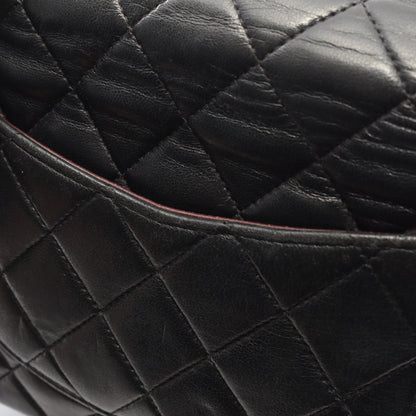 ミニマトラッセ チェーンショルダーバッグ ラムスキン ブラック ゴールド金具 シャネル バッグ CHANEL