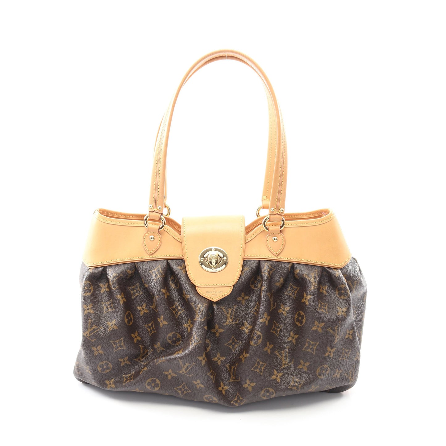 ボエシMM モノグラム ショルダーバッグ PVC レザー ブラウン ルイヴィトン バッグ LOUIS VUITTON