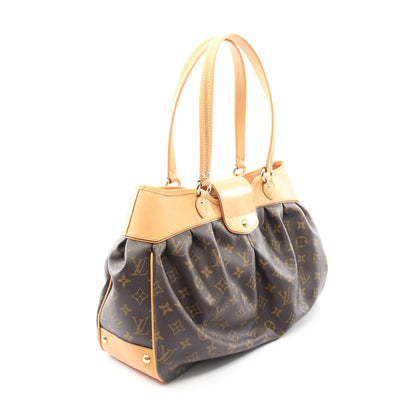ボエシMM モノグラム ショルダーバッグ PVC レザー ブラウン ルイヴィトン バッグ LOUIS VUITTON