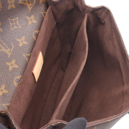 ポシェット メティス MM モノグラム ハンドバッグ PVC レザー ブラウン 2WAY ルイヴィトン バッグ LOUIS VUITTON