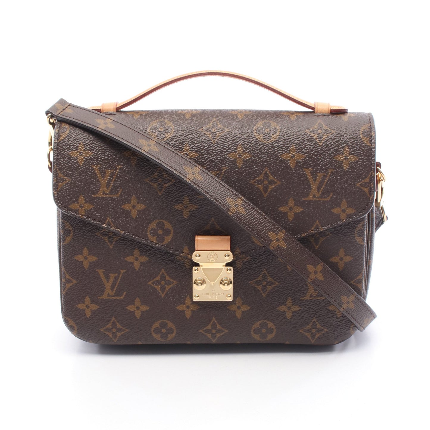 ポシェット メティス MM モノグラム ハンドバッグ PVC レザー ブラウン 2WAY ルイヴィトン バッグ LOUIS VUITTON