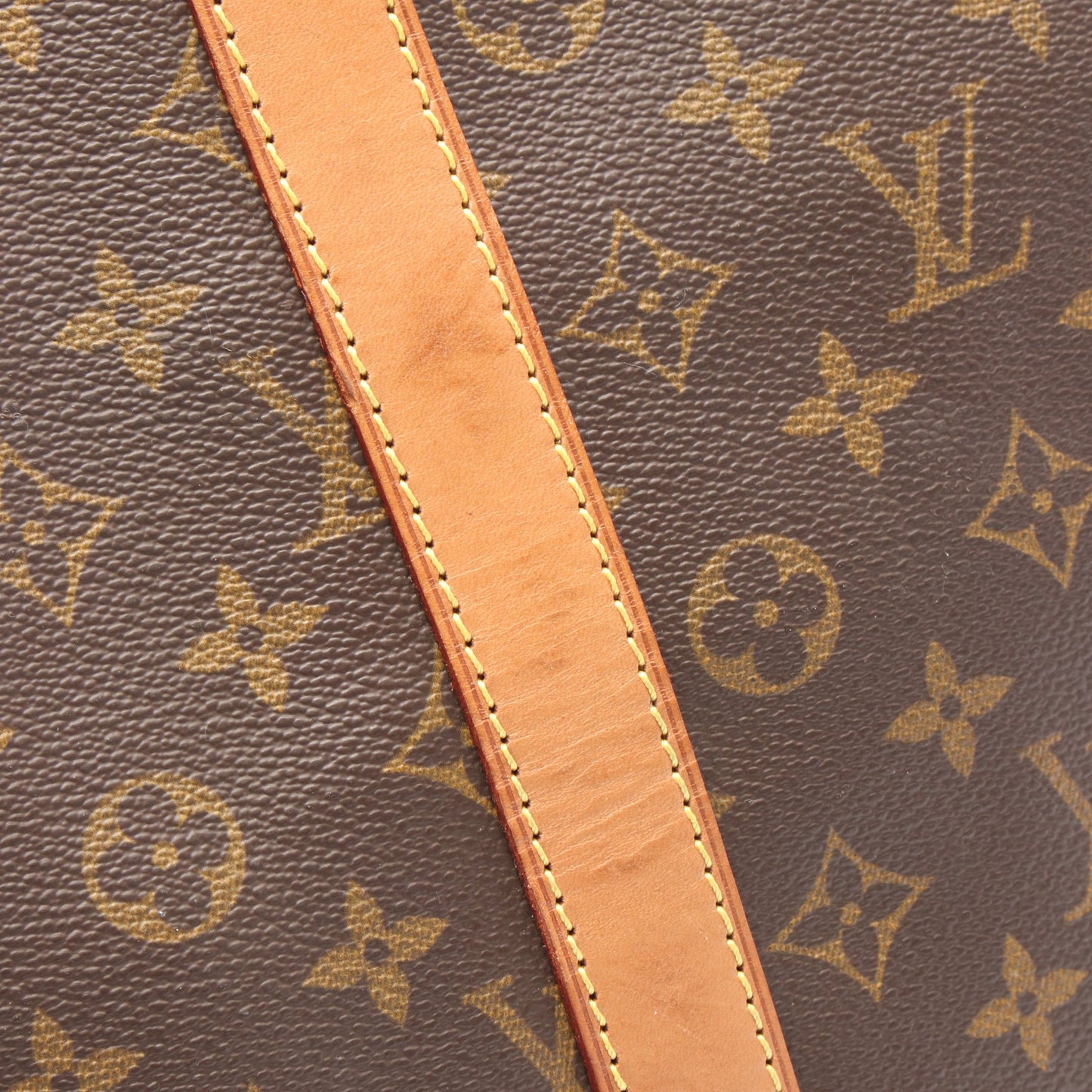 キーポル55 モノグラム ボストンバッグ PVC レザー ブラウン ルイヴィトン バッグ LOUIS VUITTON
