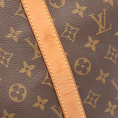 キーポル55 モノグラム ボストンバッグ PVC レザー ブラウン ルイヴィトン バッグ LOUIS VUITTON