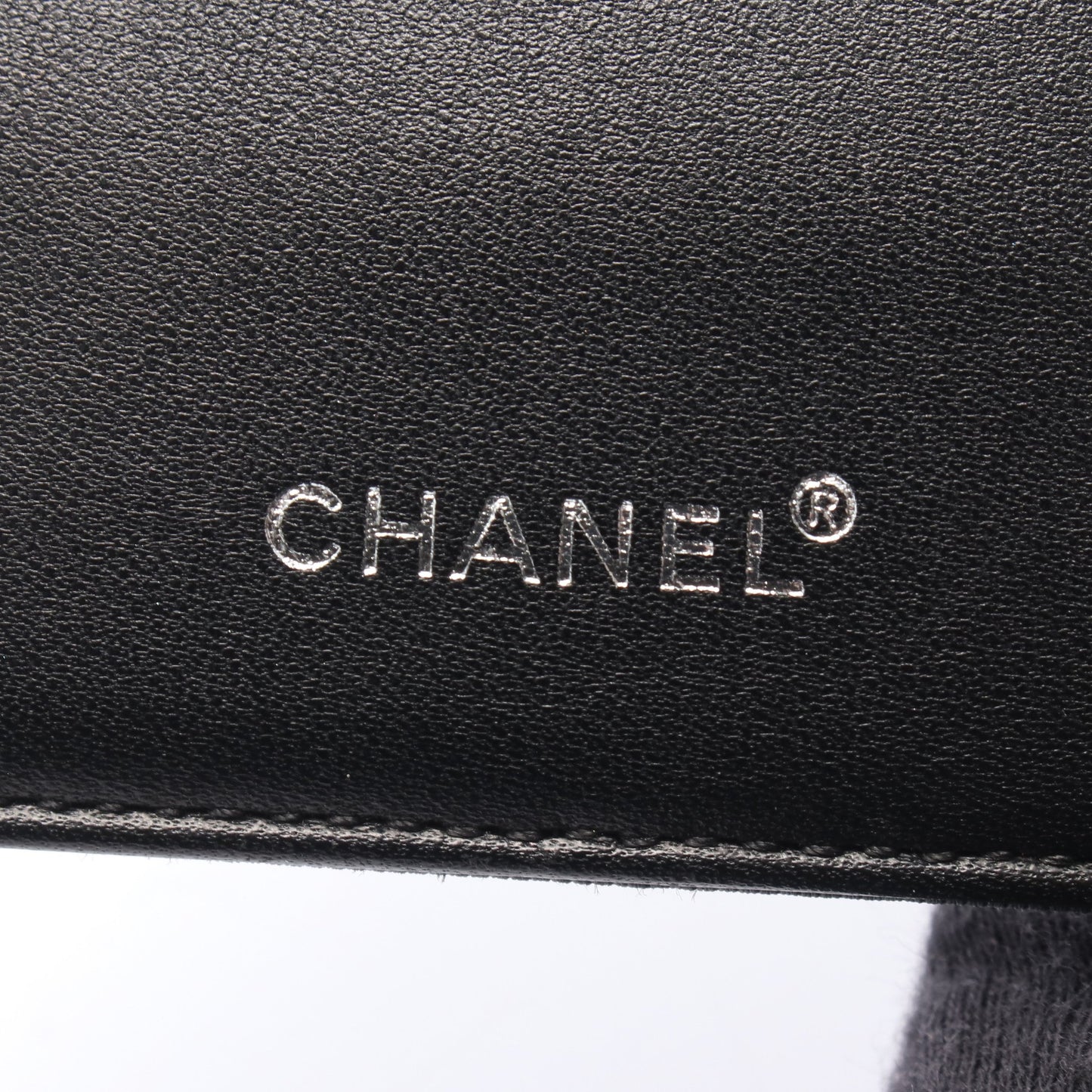 ニュートラベルライン 二つ折り財布 ナイロンキャンバス レザー ブラック シャネル 財布・小物 CHANEL